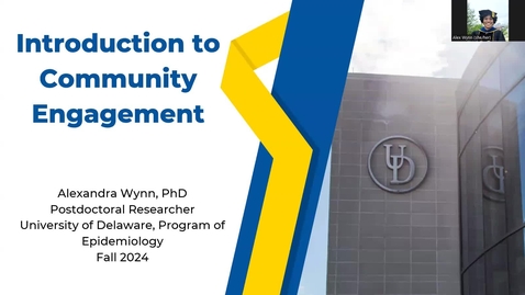 Thumbnail for Community Engagement Powerpoint Part 1