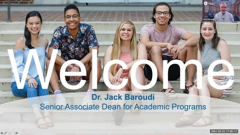 Thumbnail for Lerner Virtual Visit - Honors Program 3.23.2021