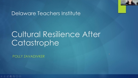 Thumbnail for Cultural Resilience After Catastrophe
