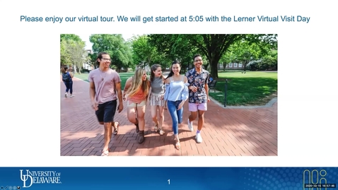 Thumbnail for Lerner Virtual Visit - Economics