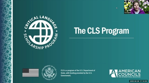 Thumbnail for Critical Language Scholarship (CLS) Information Session