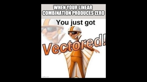 Thumbnail for I.6: Vector algebra