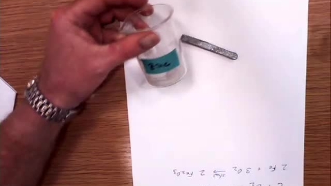 Thumbnail for Kinetics-Zinc in Acid.mov