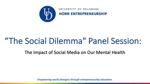 Thumbnail for entry The Social Dilemma April 14th 2021