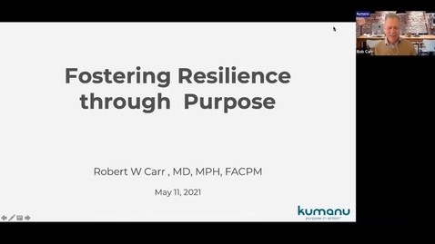 Thumbnail for entry Mental Wellbeing Boosters: What’s your ‘Why’? Fostering Resilience With Purpose