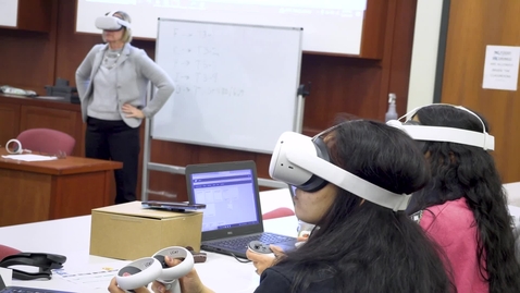 Thumbnail for VR in Business School - Ellen Monk (Paul J Rickards, Jr. Teaching Innovation Grant)