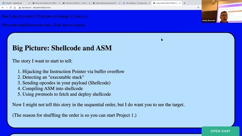 Thumbnail for Shellcode and making ASM executable
