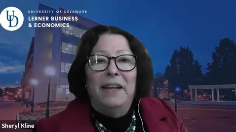 Thumbnail for Welcome from Sheryl Kline, Deputy Dean, Lerner College
