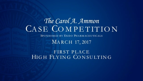 Thumbnail for 2017 Case Competition Full