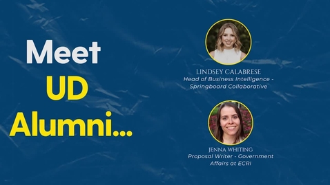 Thumbnail for Learn from 2 Management Alum About Their Careers
