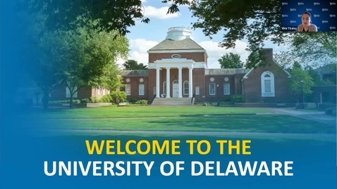 Thumbnail for University of Delaware Virtual Pre-Departure Orientation 2026 - morning session