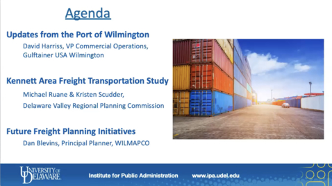 Thumbnail for entry Delmarva FreightFriday: Updates from the Port of Wilmington | June 26, 2020