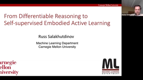 Thumbnail for ECE Distinguished Lecture Series: Russ Salakhutdinov, Ph.D.