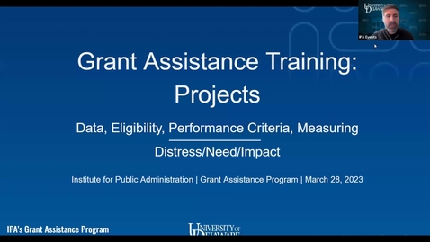 Thumbnail for Grant Assistance Training Series: Session 3 Grant Writing, Need and Impact, Data, and Evaluation Criteria