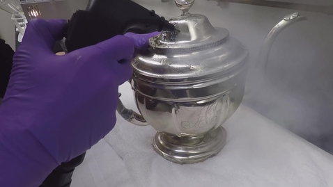 Thumbnail for coating removal with pressurized steam