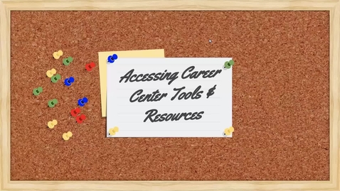 Thumbnail for entry An Evening Discussion: Accessing the Career Center Tools