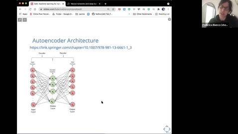 Thumbnail for entry DNN architectures and Autoencoders