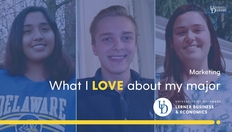 Go to What I Love About My Major — Marketing with duration: 1 minute, 59 seconds