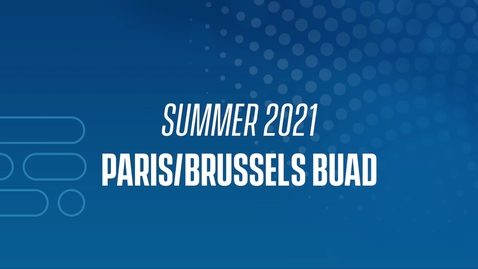 Thumbnail for 21J Paris/Brussels BUAD