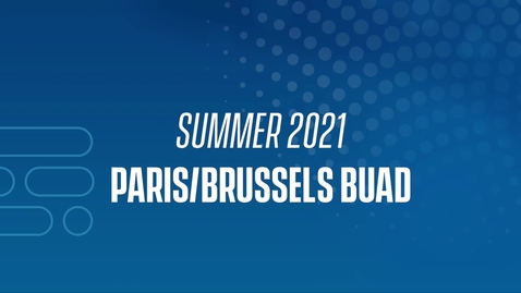 Thumbnail for entry 21J Paris/Brussels BUAD