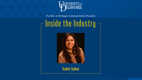 Thumbnail for Inside the Industry with Sukhi Sahni, Global Comms Leader