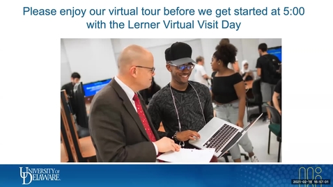 Thumbnail for entry Lerner Virtual Visit Day Feb. 18, 2021