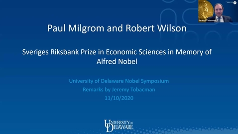Thumbnail for Economics Talk - Jeremy Tobacman, Lerner College of Business and Economics