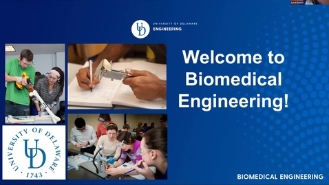Thumbnail for Biomedical Engineering Decision Day Breakout Session — College of Engineering