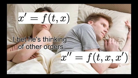 Thumbnail for IV. 1-2 Structure of 2nd-order equations