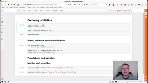 Thumbnail for entry DS1: Summary statistics