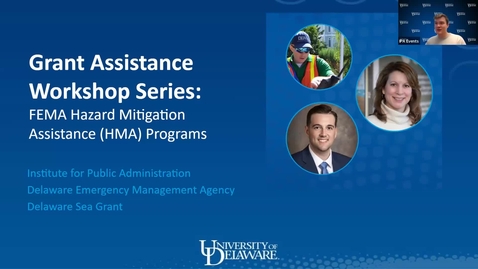 Thumbnail for Grant Assistance Workshop Series: FEMA Hazard Mitigation Programs