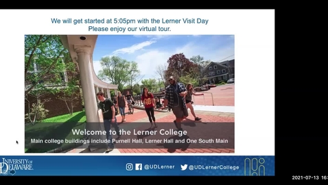 Thumbnail for Lerner Virtual Visit July 13, 2021