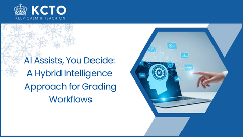 Thumbnail for AI Assists, You Decide: A Hybrid Intelligence Approach for Grading Workflows