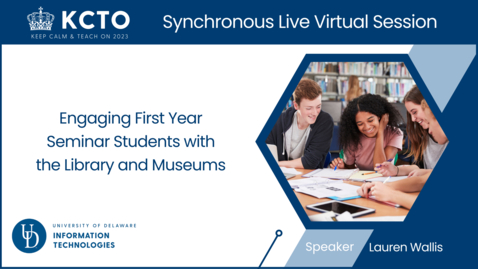 Thumbnail for Engaging First Year Seminar Students with the Library and Museums