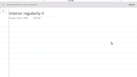 Thumbnail for Interior regularity II