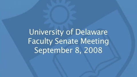 Thumbnail for 2008-2009/facsen-20080908.mp4