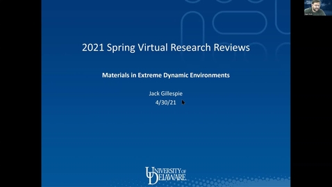 Thumbnail for entry  Materials in Extreme Dynamic Environments Part I: Molecular Modeling of Composites