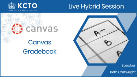 Thumbnail for entry Canvas Gradebook