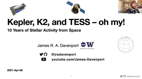 Thumbnail for entry Astronomy Seminar - James R. A. Davenport