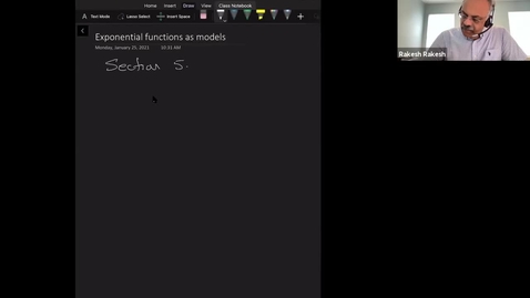 Thumbnail for Exponential models I 5.6, Math 221 Winter 2021