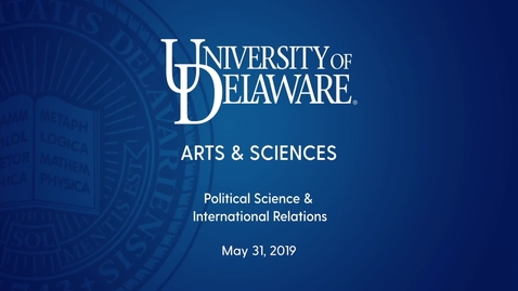 Thumbnail for entry 2019 Political Science and International Relations Convocation