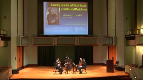 Thumbnail for entry Diversity, Inclusion and Social Justice in the Classical Music Scene