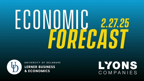 Thumbnail for 2025 CEEE Lyons Economic Forecast