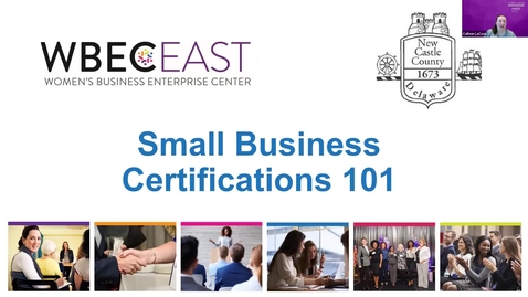 Thumbnail for CERTIFICATIONS 101- PUTTING IN THE WORK W/COLLEEN LACROSS &amp; HELEN FOSTER