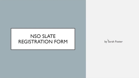 Thumbnail for NSO 2024 Slate Advisement Worksheet