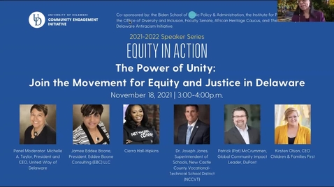 Thumbnail for entry The Power of Unity:  Join the Movement for Equity and Justice in Delaware