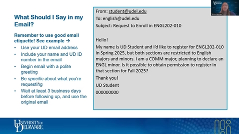 Thumbnail for When and how to contact departments
