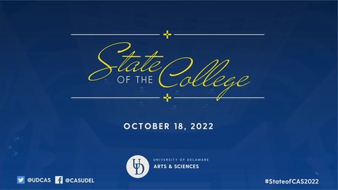 Thumbnail for College of Arts &amp; Sciences - State of the College