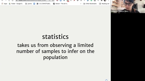 Thumbnail for entry Statistics: probability and distributions