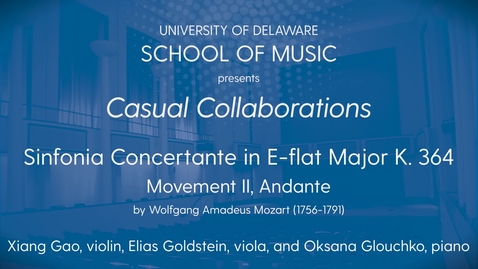 Thumbnail for Casual Collaborations: Gao, Goldstein and Glouchko